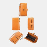 Women Fashion Clutches Bag Phone Zipper Wallet